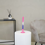 Küünlajalg - Roosa - 8x8x6,5cm