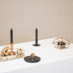 Küünlajalg - Must - 8x8x6,5cm