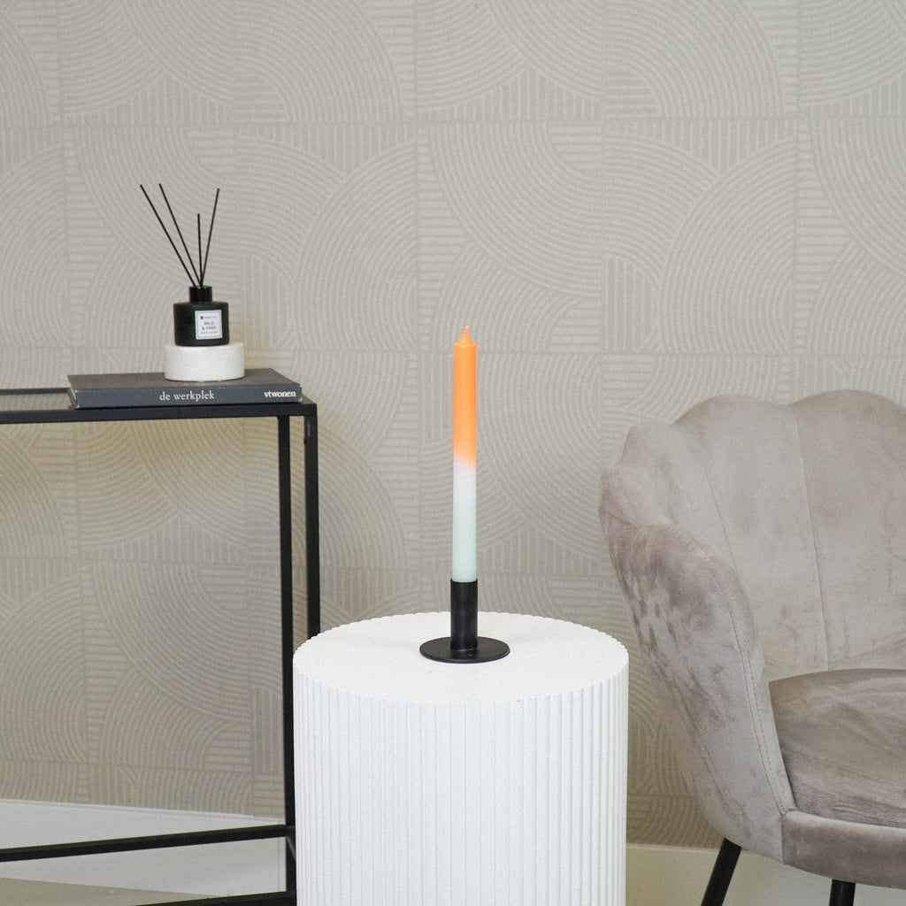 Küünlajalg - Must - 8x8x6,5cm