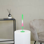 Küünlajalg - Neoonroheline - 8x8x10cm