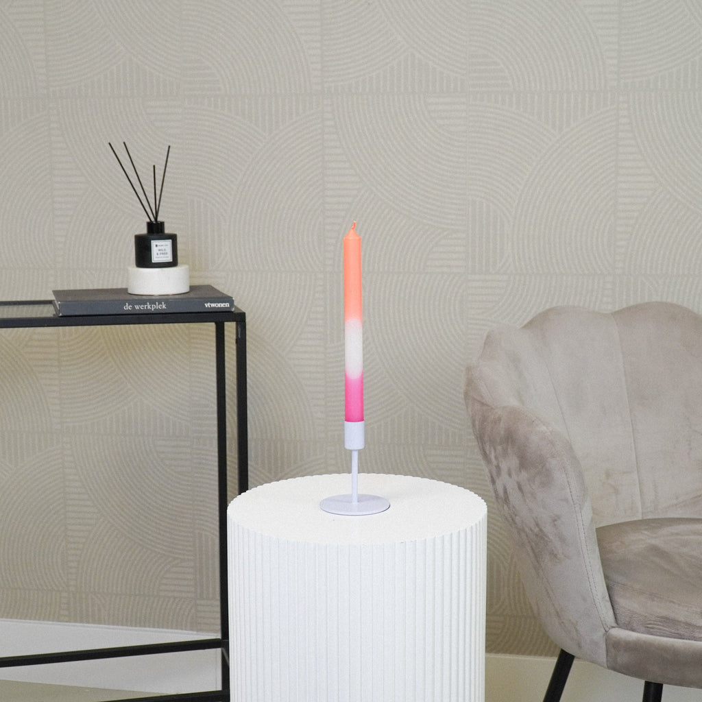 Küünlajalg - Lilla - 8x8x10cm