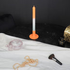 Küünlajalg - Oranž - 8x8x6,5cm