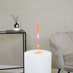 Küünlajalg - Neoonoranž - 8x8x10cm