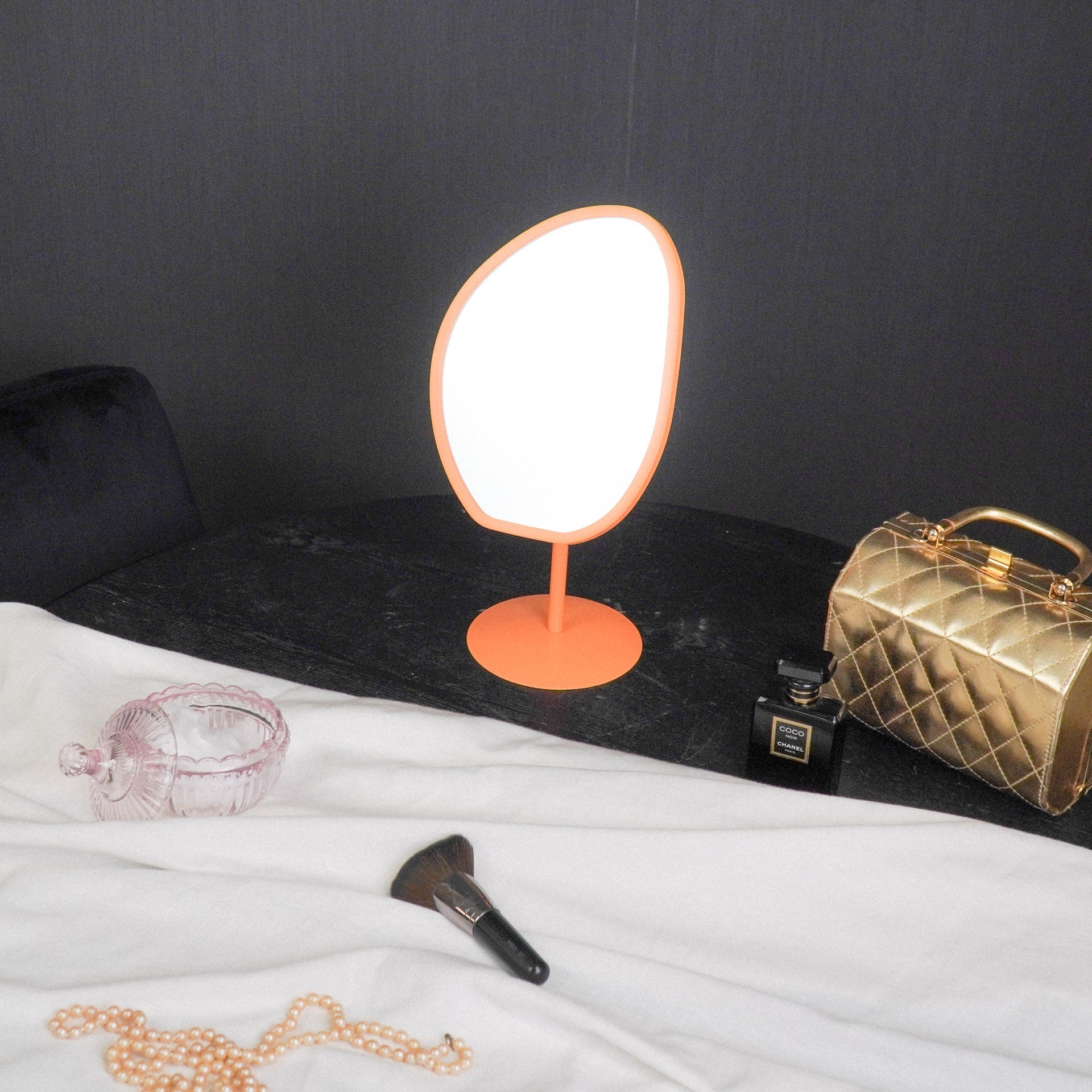 Meigipeegel - Orgaaniline - Neoonoranž - 16,5x12x31,5cm