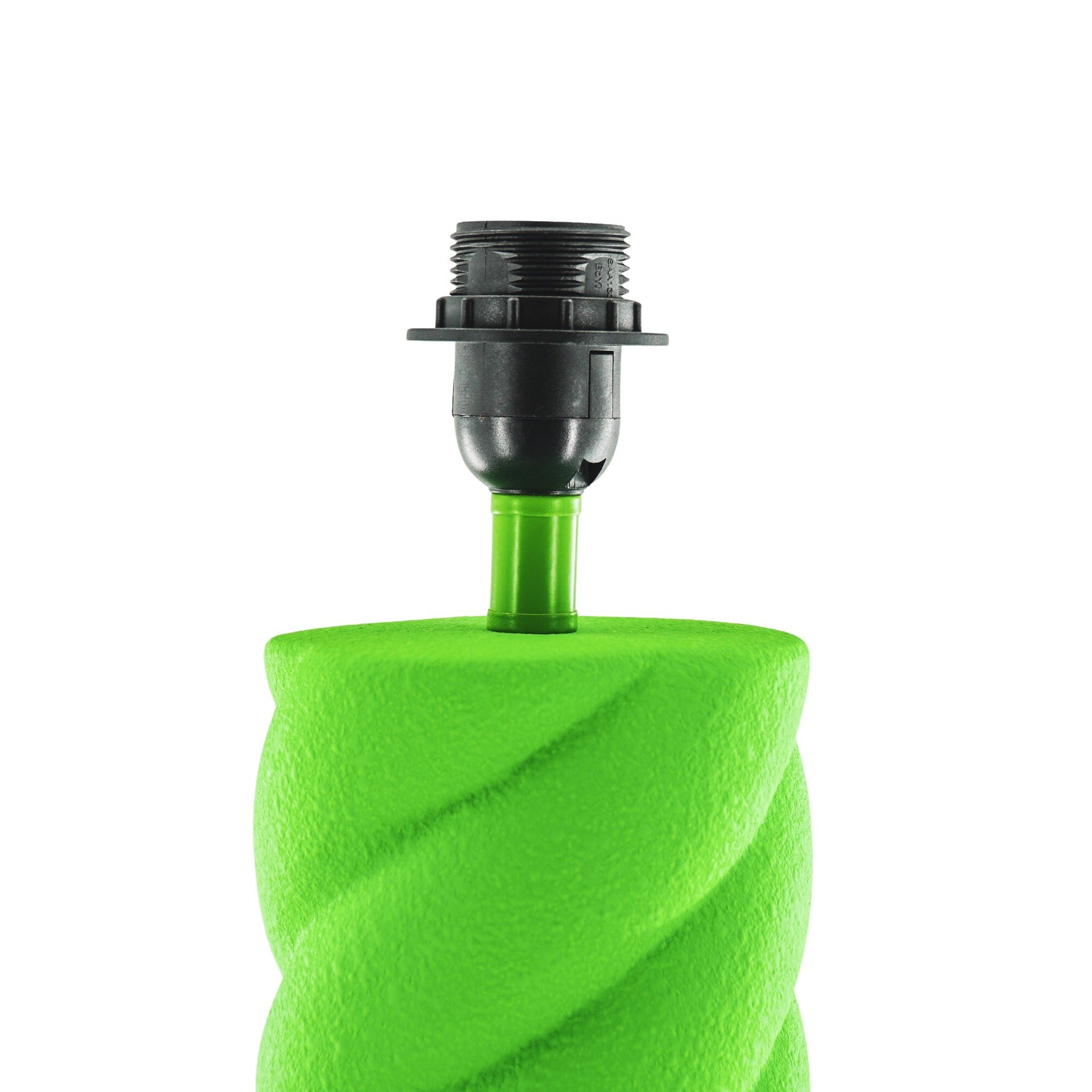 Twisted Candy laualamp - neoonroheline - 12x12x28cm