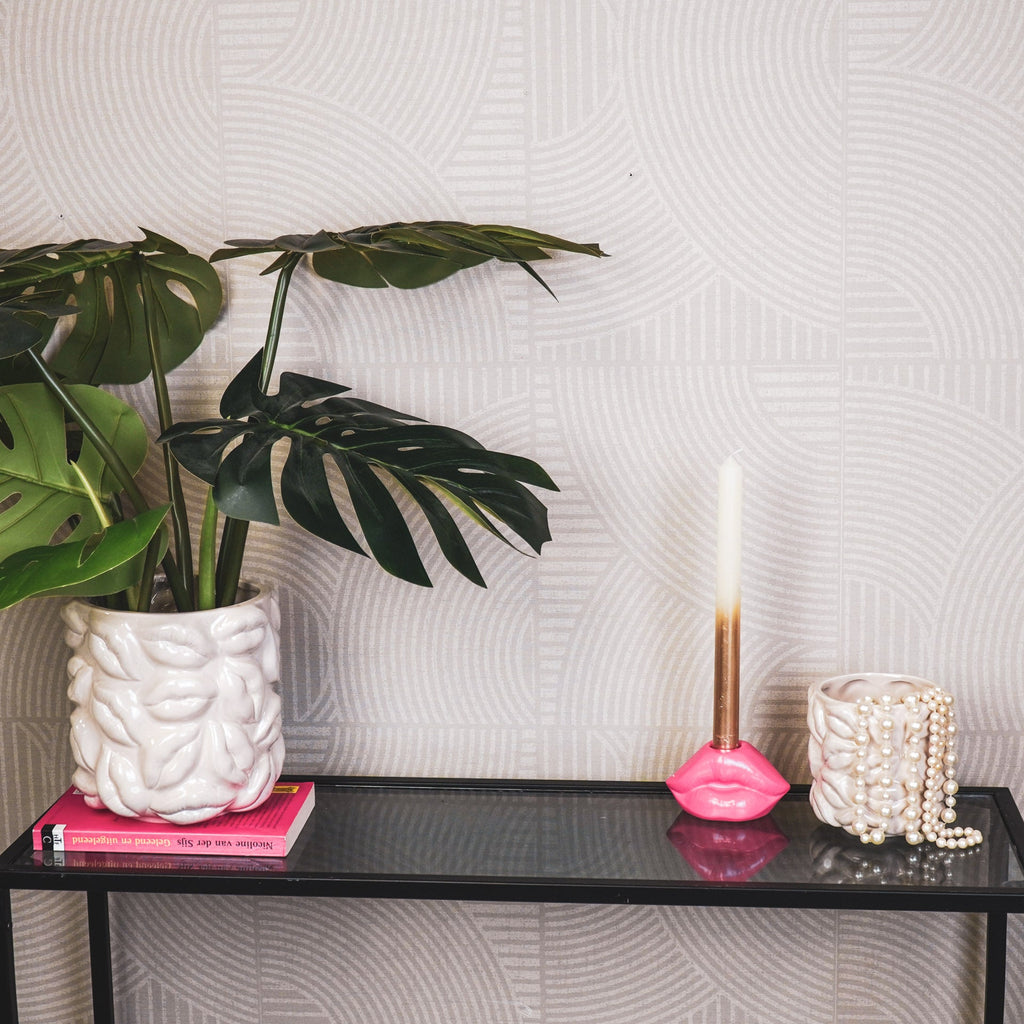 Suudlused - Beež - 17,5x17,5x17,5cm