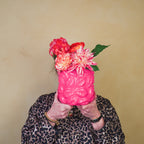 Suudlused - Neoonroosa - 17,5x17,5x17,5cm