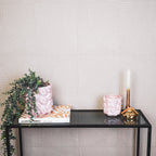 Suudlused - Heleroosa - 11x11x11,5cm