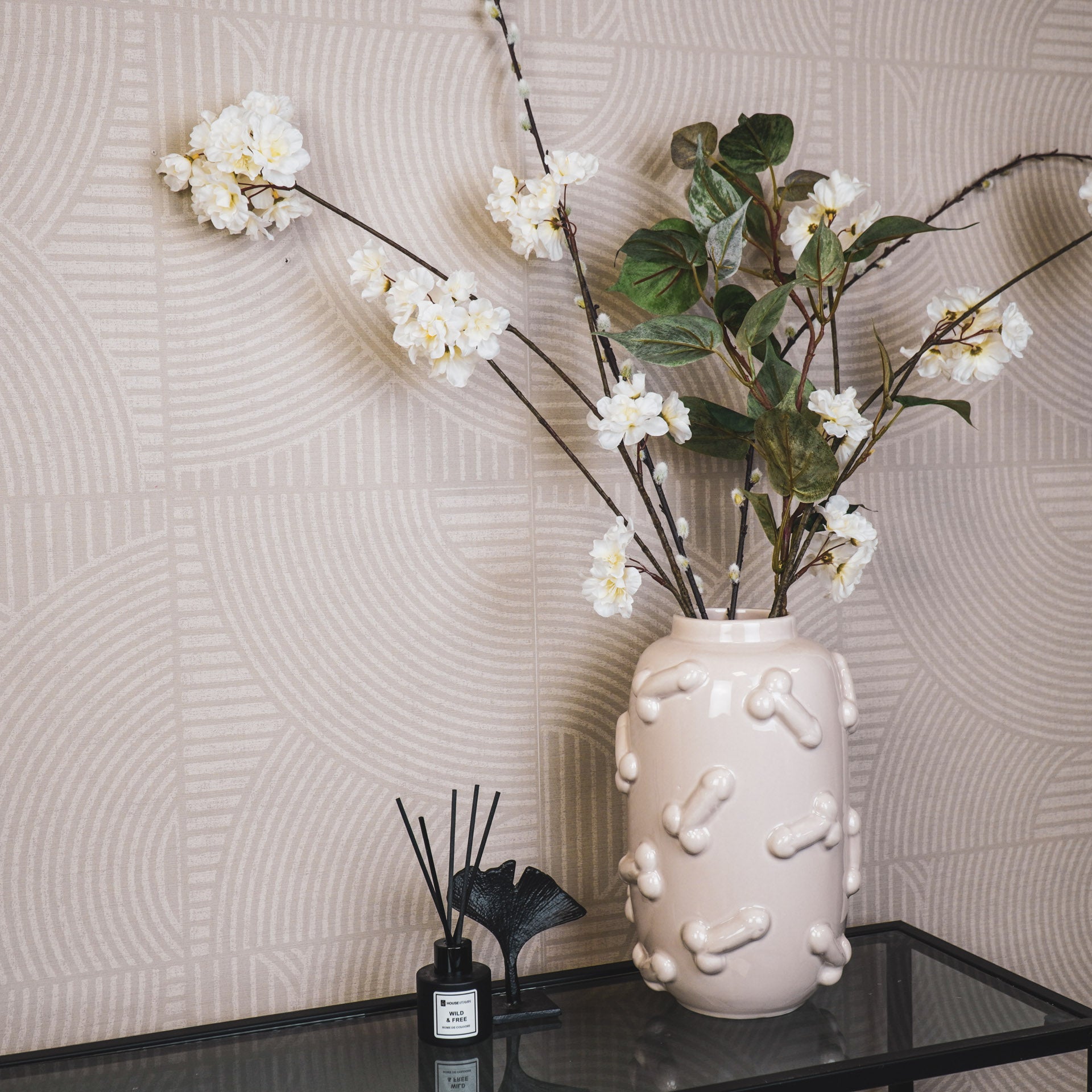  Dick - Beež - 17x17x27cm