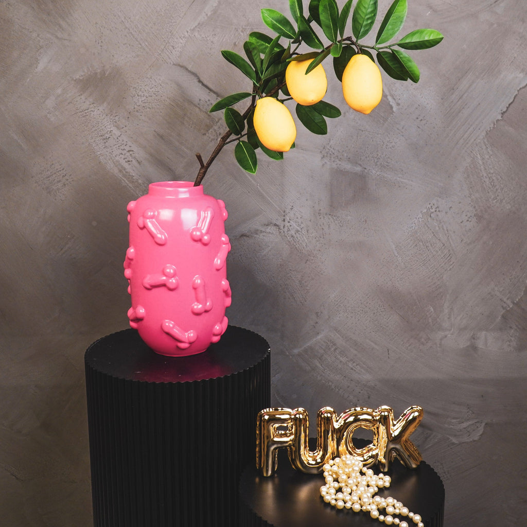 Dick - Roosa - 17x17x27cm