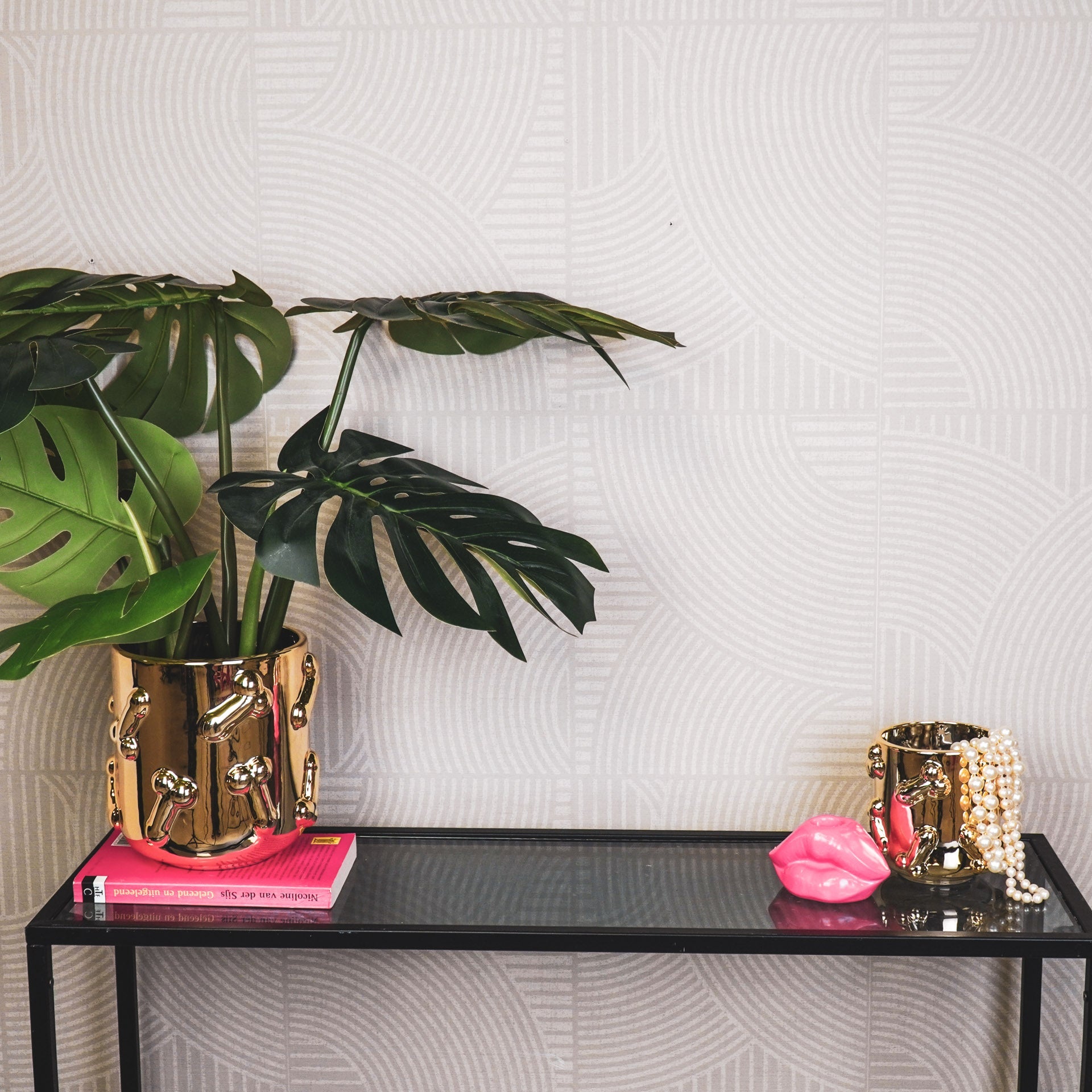 Dick - Kuldne - 17,5x17,5x17,5cm