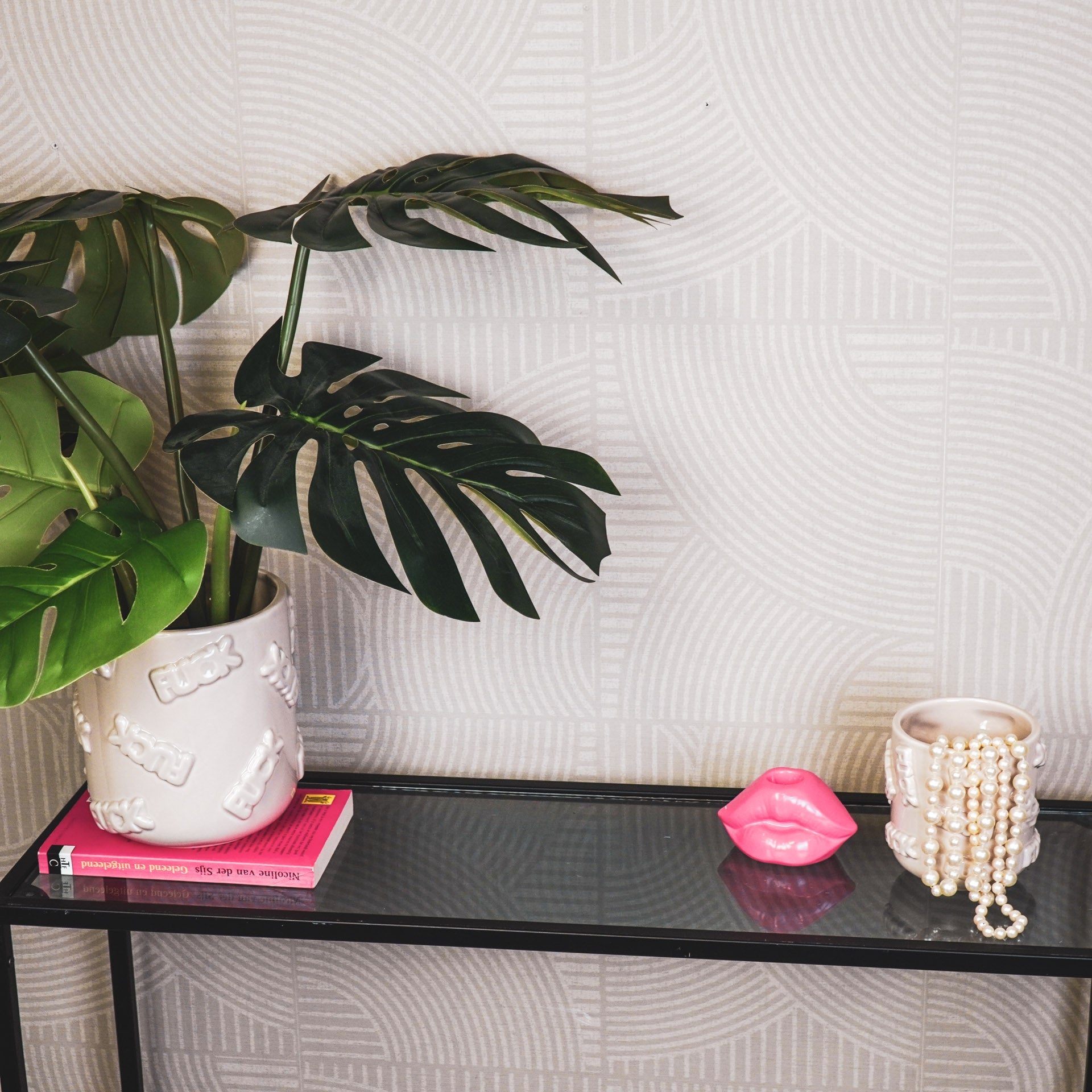 F*ck - Beež - 11x11x11,5cm