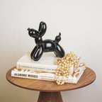 Money Bank Balloon Dog- Black-17x7x17cm