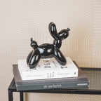 Money Bank Balloon Dog- Black-17x7x17cm