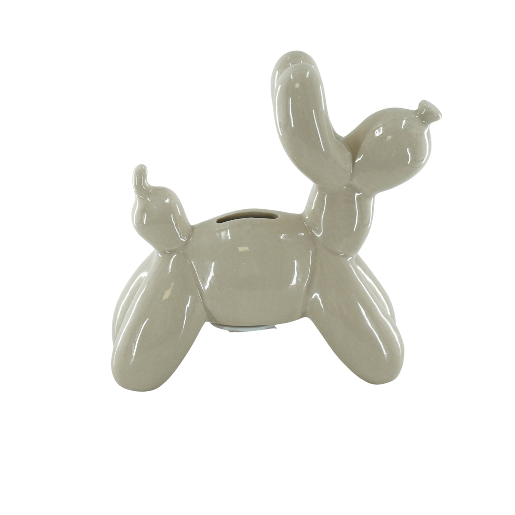 Rahakassa õhupallkoer - liivatooni - 17x7x17cm