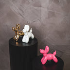 Money Bank Balloon Dog- Neon Pink-17x7x17cm