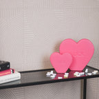 Candy Heart 'FUCK'- Neon Pink- 20x4x18,5cm