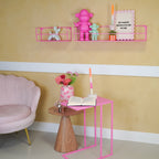 Seinariiul - neoonroosa - 2 tk komplekt - 40|80x14x16cm