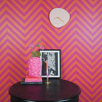 Seinakell Orgaaniline - Roosa/Oranž - 30x30x0,5 cm