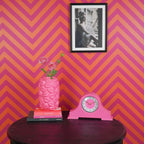 Kaminakell - neoonroosa - 36x8,5x20 cm