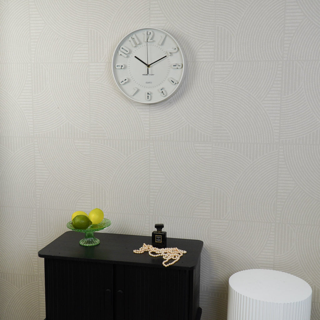 Seinakell numbrid - liivakarva - 30x30x4cm