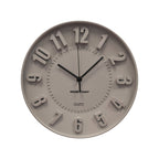 Seinakell numbritega - hallikaspruun - 30x30x4cm