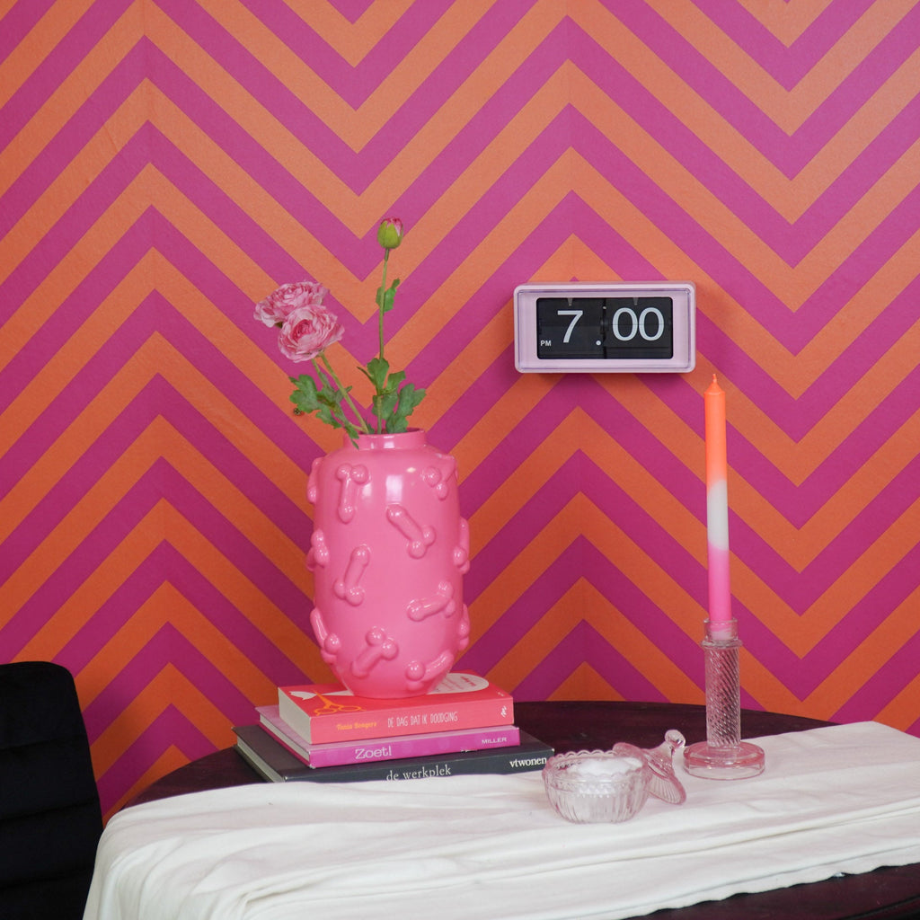 Kappkell pöördalusega - roosa - 22x13x11,5cm