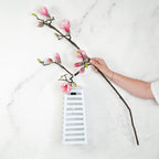 Latern päikeseenergial töötav - Valge - 14x32,5cm