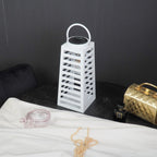 Latern päikeseenergial töötav - Valge - 14x32,5cm