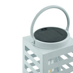 Latern päikeseenergial töötav - Valge - 14x32,5cm