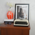 Lilleline vaas - Oranž/Roosa - 17x17x17,5cm