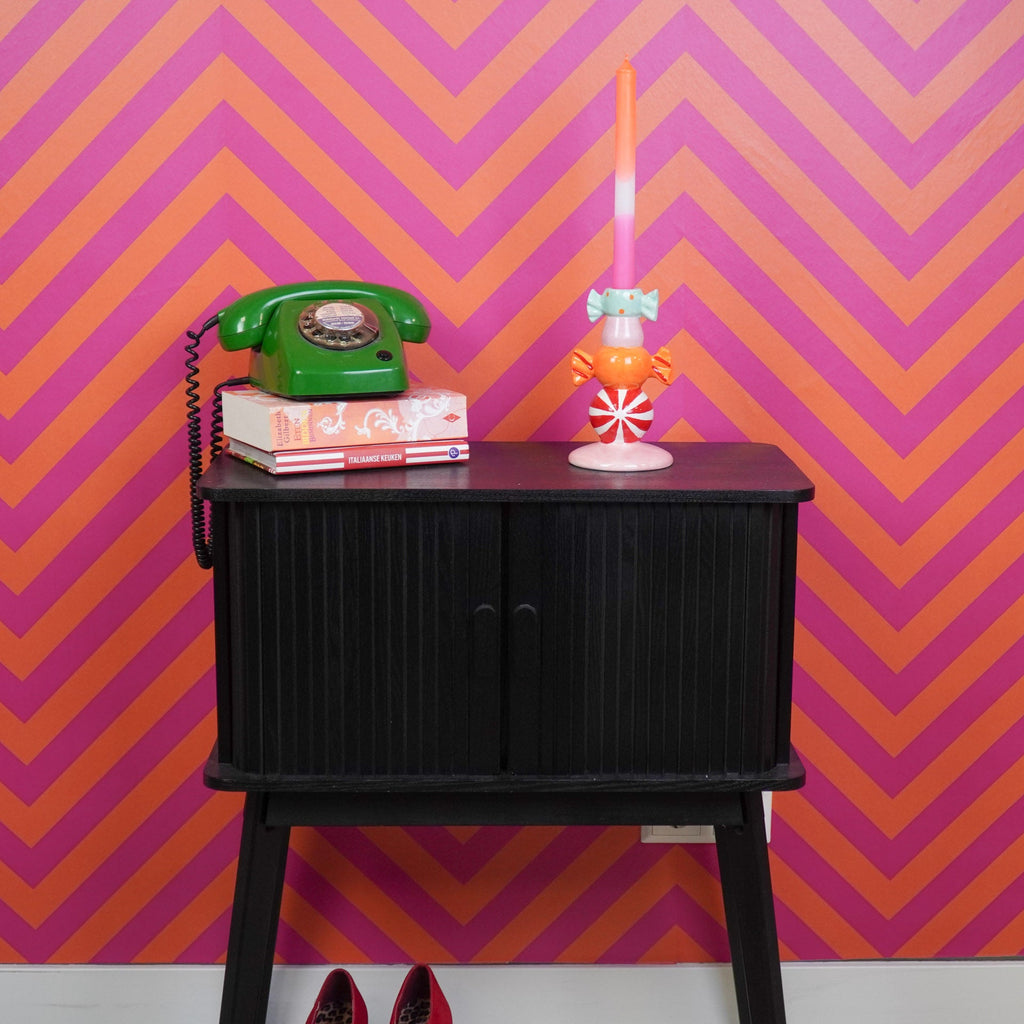 Stapled Toffee Candy- mitmevärviline - 11x11x18cm