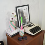 Vahukomm - Roosa/Mündi/Lilla - 8,5x8,5x9cm