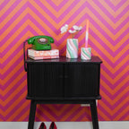 Vahukomm - Roosa/Mündihall/Lilla - 10x10x15cm