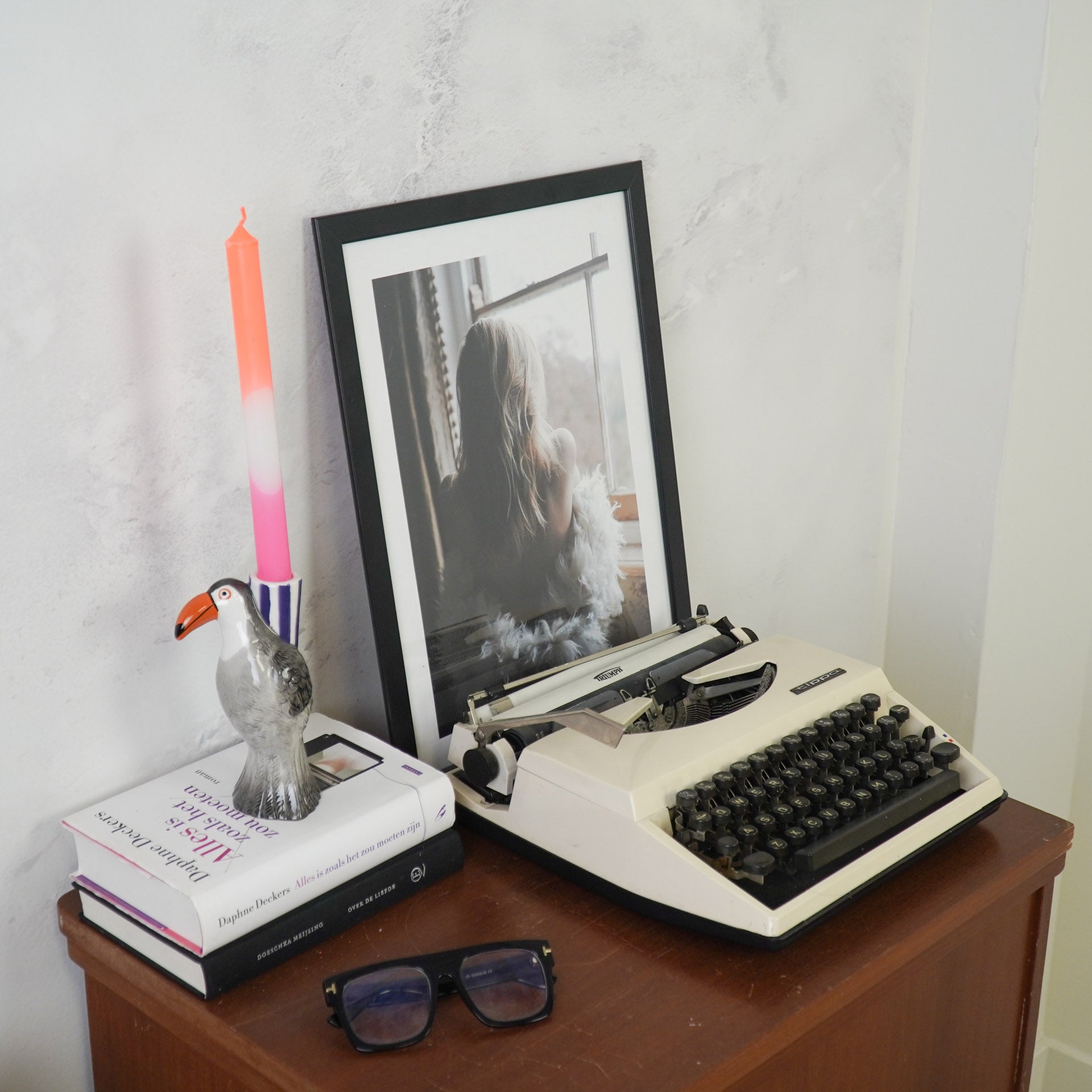 Tukaan - Violetne/Hall/Oranž - 8,5x7x16cm