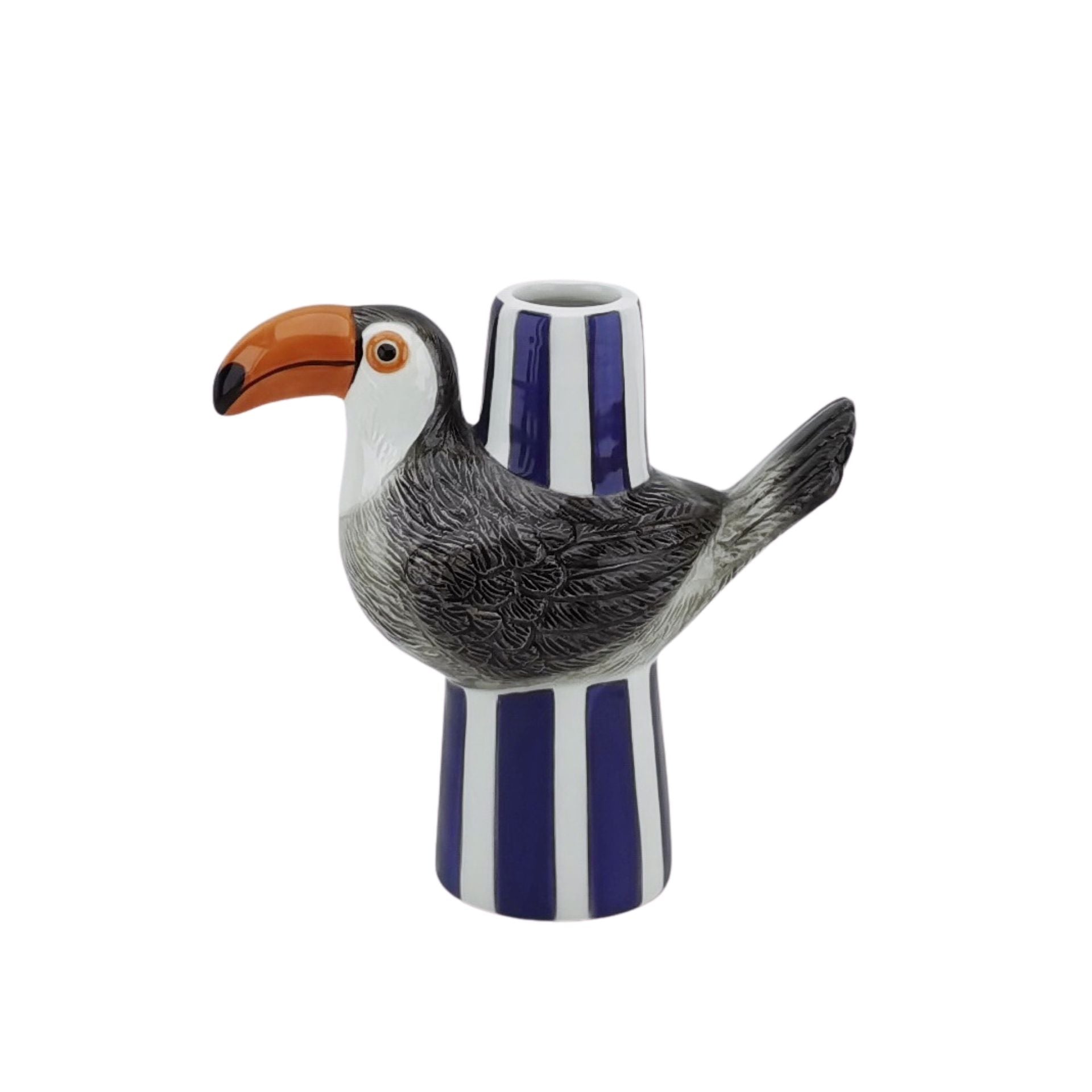 Tukaan - Violetne/Hall/Oranž - 16,5x7,5x16cm