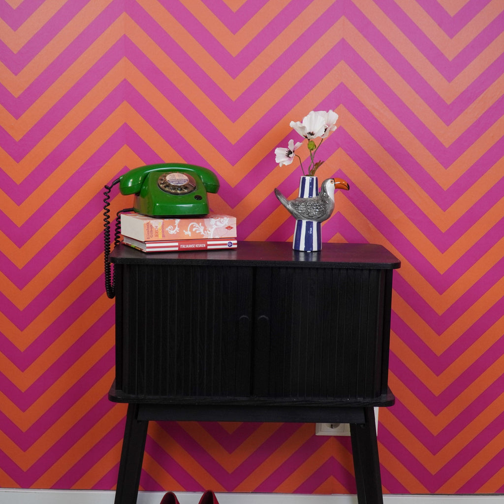 Tukaan - Violetne/Hall/Oranž - 16,5x7,5x16cm