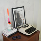 Kala - Piparmünt/Valge/Oranž - 7x7x16,5cm