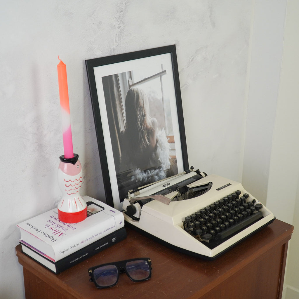 Kala - Punane/Valge/Roosa - 7x7x16,5cm