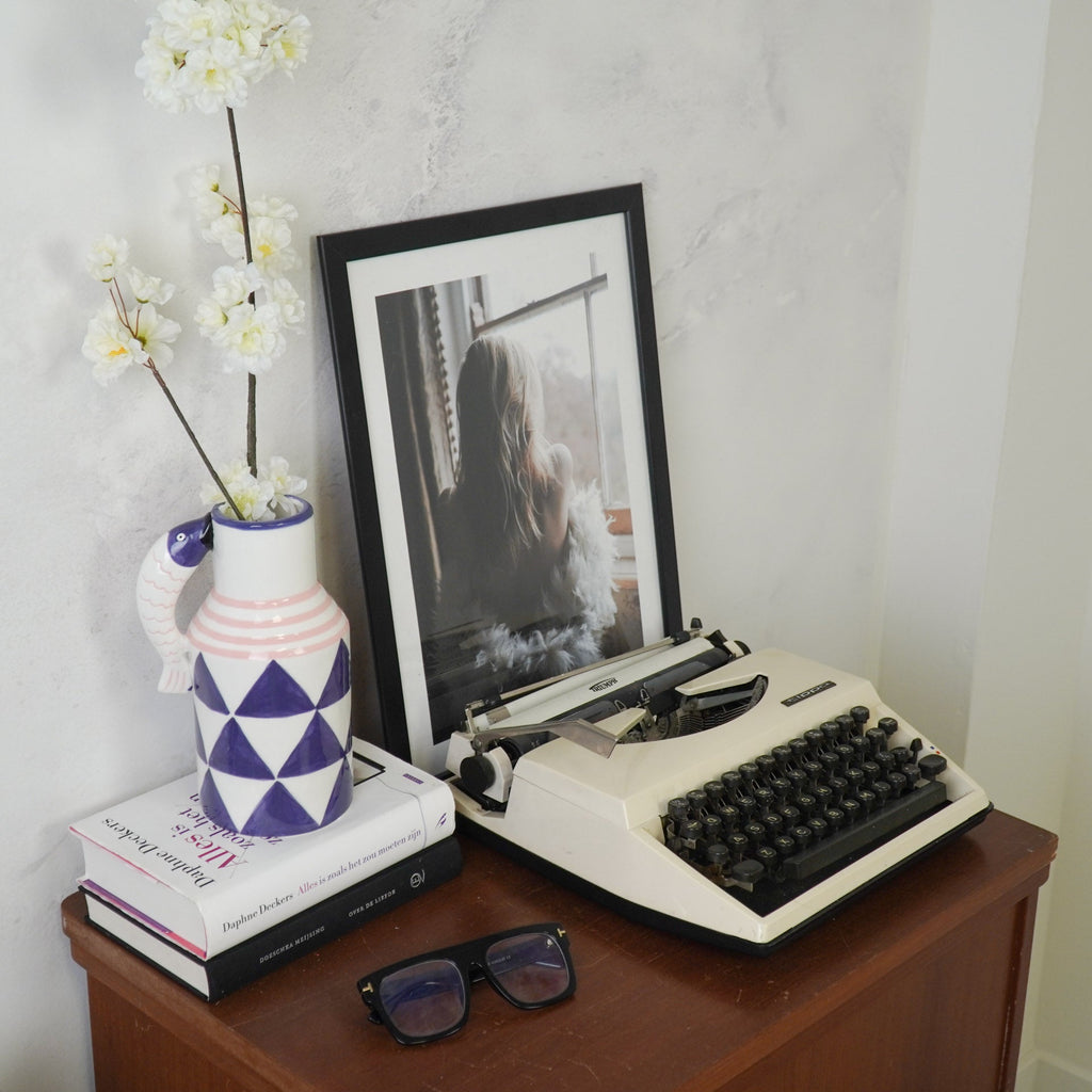 Kann Kalad - Sinine/Valge/Roosa - 14x11x21,5cm