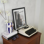 Lillevaas Kalad - Sinine/Valge/Roosa - 14x11,5x18,5cm