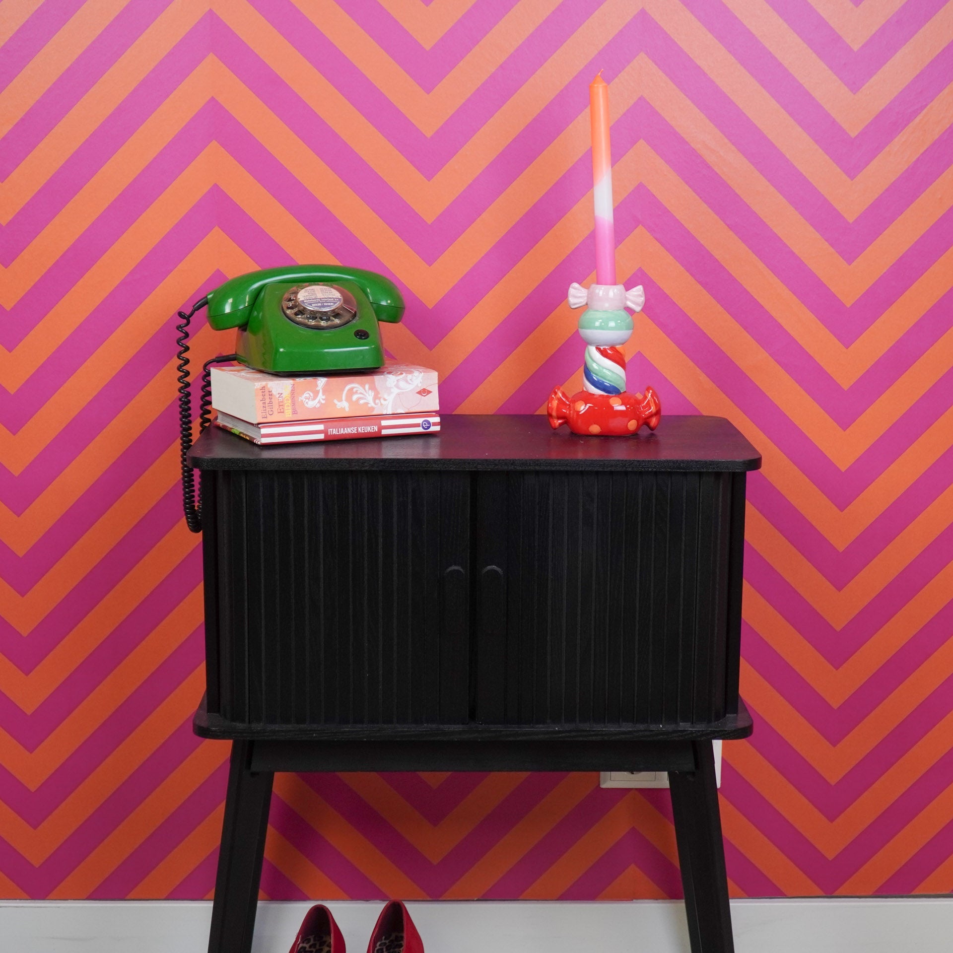 Stapled Toffee Candy - Mitmevärviline - 13x7x20cm