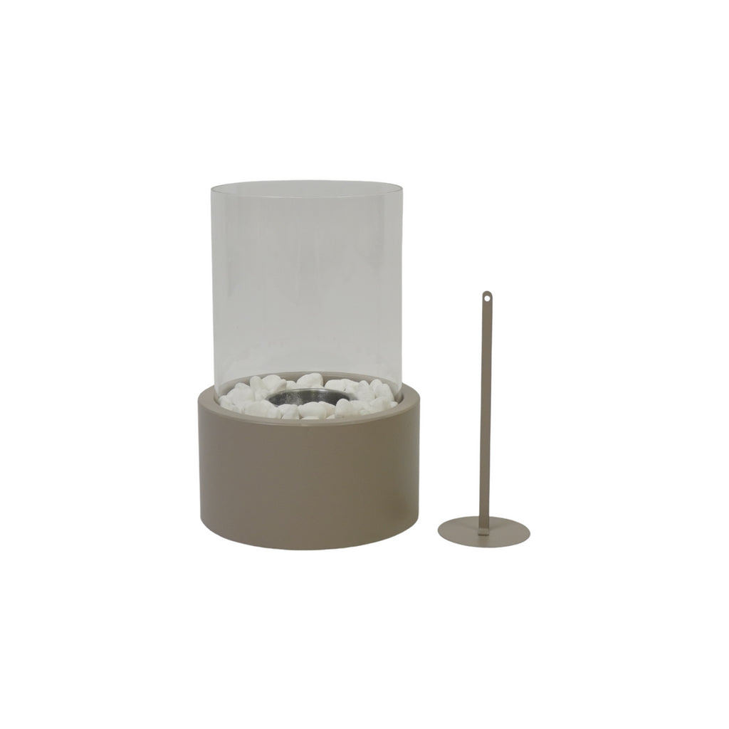 Lauakamin - hallikaspruun - 18x18x26,5cm