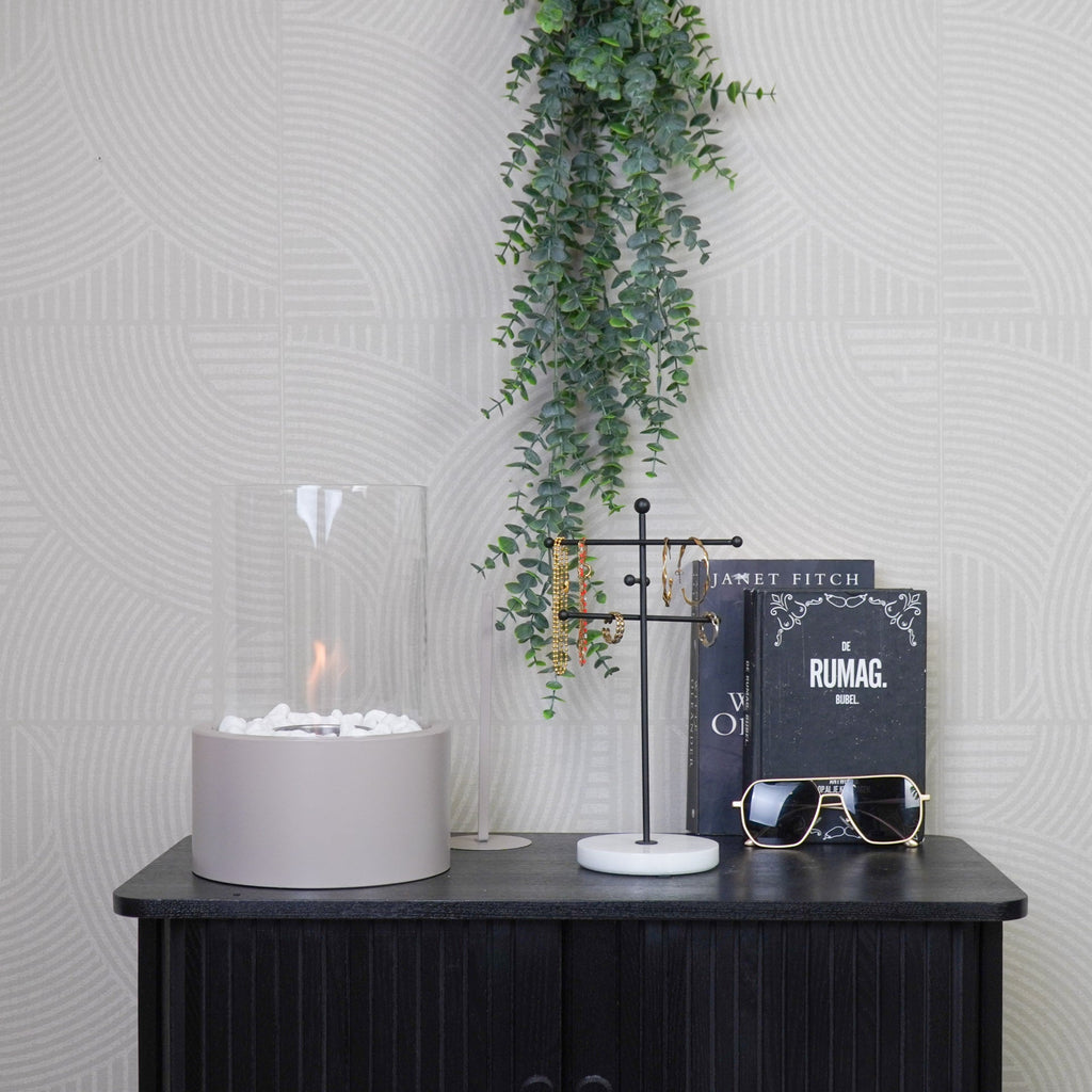 Lauakamin - hallikaspruun - 18x18x26,5cm