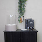 Lauakamin - hallikaspruun - 21x21x28cm