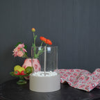 Lauakamin - hallikaspruun - 21x21x28cm