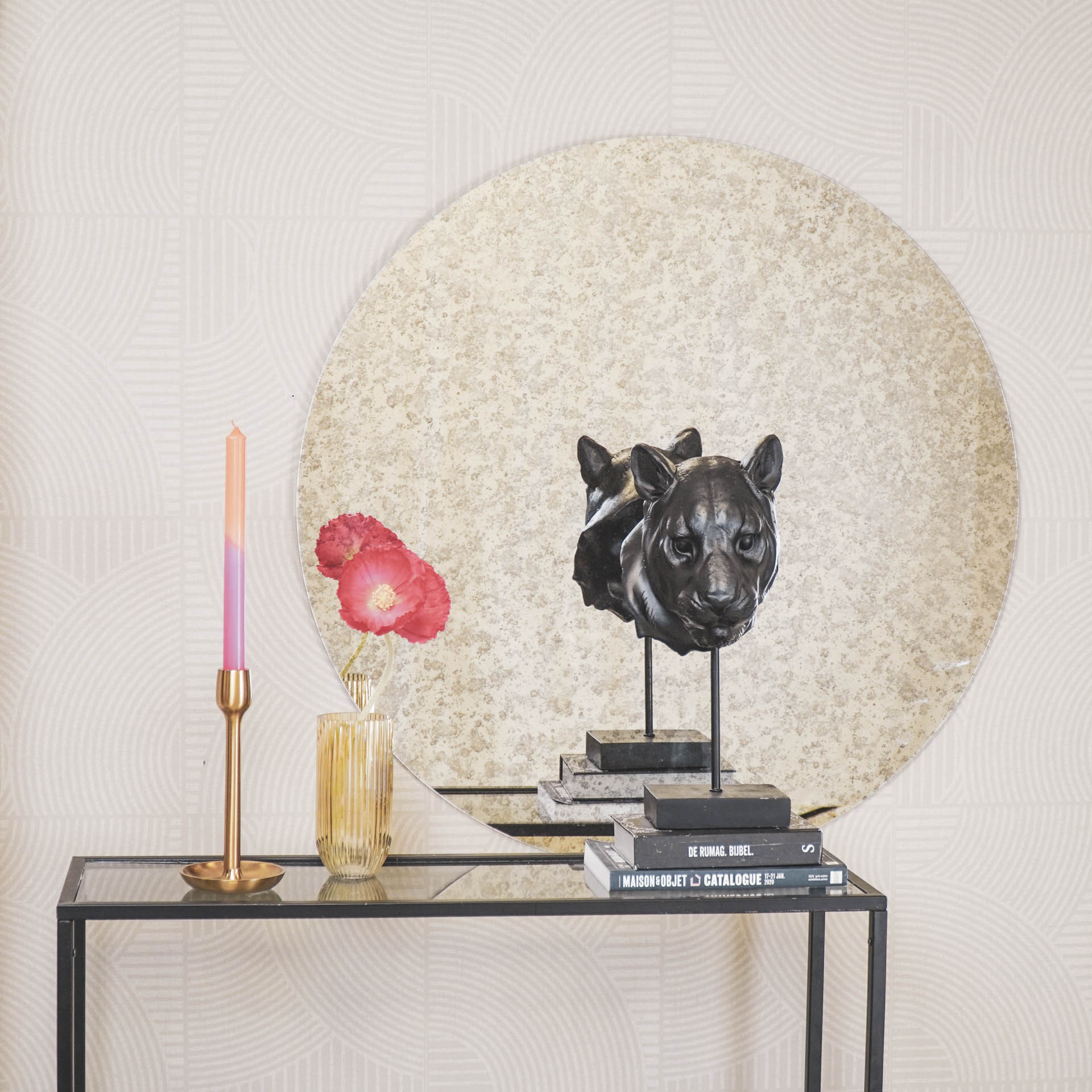 Peegel - Suitsuklaas - 80x1x80cm